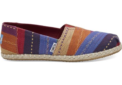 multicolor designer espadrilles for women.